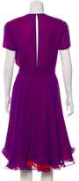 Thumbnail for your product : Albert Nipon Silk Midi Dress