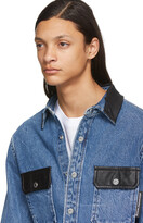 Thumbnail for your product : Alexander Wang Blue Oversized Button Down Shirt