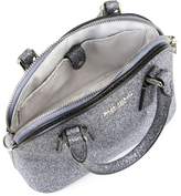 Thumbnail for your product : Kate Spade Mini Sylvia Dome Glitter Leather Bag
