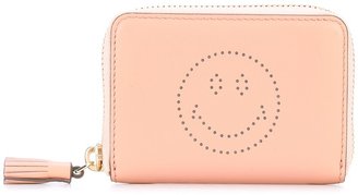Anya Hindmarch perforated smiley wallet