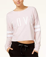 Thumbnail for your product : Material Girl Active Juniors' Love Graphic Sweatshirt, Created for Macy's