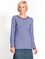 Thumbnail for your product : La Redoute CHARMANCE Plaited Detail Sweater, Height Over 1.60 m