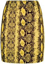 Thumbnail for your product : New Look Cameo Rose Snake Print Mini Skirt