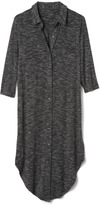 Thumbnail for your product : Gap Soft midi space dye shirtdress