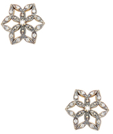 Thumbnail for your product : Mizuki 14K Yellow Gold & 0.22 Total Ct. Diamond Flower Crest Stud Earrings