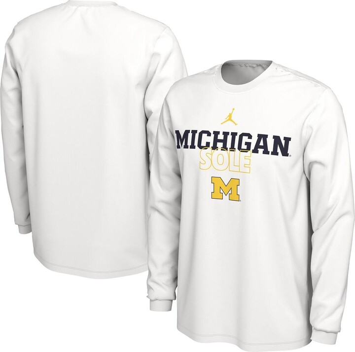 Men's Jordan Brand Camo Michigan Wolverines Military T-Shirt