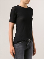 Thumbnail for your product : Raquel Allegra Pocket Ribbed T-shirt