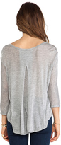 Thumbnail for your product : Enza Costa Half Sleeve Drape Top