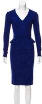 Thumbnail for your product : Stella McCartney Matelassé Knee-Length Dress
