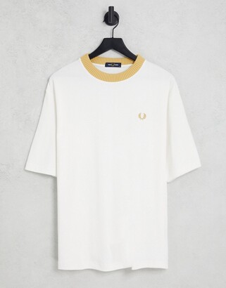 Fred Perry Men's White T-shirts | ShopStyle