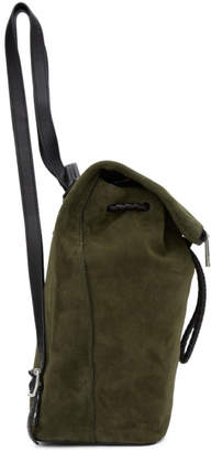 Rag & Bone Green Suede Loner Backpack