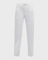 Thumbnail for your product : Eileen Fisher Petite Straight-Leg Stretch Denim Pants
