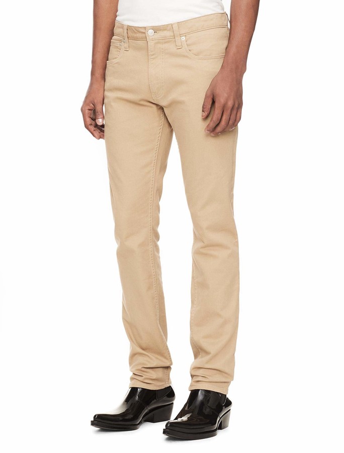 Mens Calvin Klein Twill Pants | Shop the world's largest collection of  fashion | ShopStyle