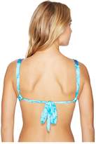 Thumbnail for your product : Lucky Brand Batik Chic Reversible Banded Halter Bra Top Women's Swimwear