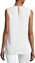 Thumbnail for your product : Theory Salvatill Sleeveless Classic Georgette Top