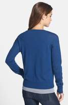 Thumbnail for your product : Halogen Wool Blend Crewneck Cardigan