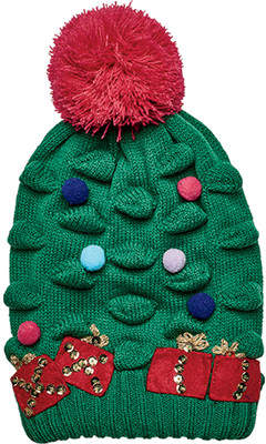 San Diego Hat Company Christmas Tree Knit Beanie KNK3518