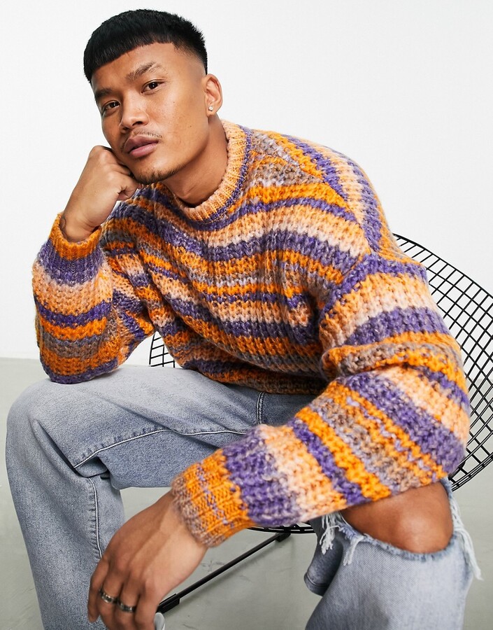 Mens Multi Knit Sweater | Shop the world's largest collection of 