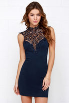 Thumbnail for your product : Lulus Renaissance Court Lace Black Dress