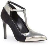 Thumbnail for your product : Jason Wu Mixed Media T-Strap Pump (Women)