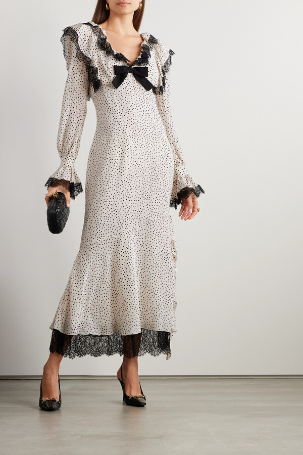 + The Vanguard fringed metallic jacquard-knit wool-blend midi dress