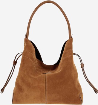 Sessùn - Thea Mini Suede Leather Bag - Brown