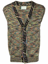 Thumbnail for your product : Aries Sleeveless Knit Cardigan