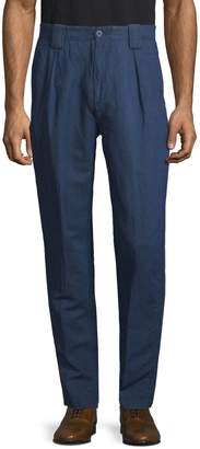 Etro Manhattan Linen & Cotton Pants