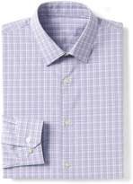Thumbnail for your product : Gap Poplin plaid slim fit shirt