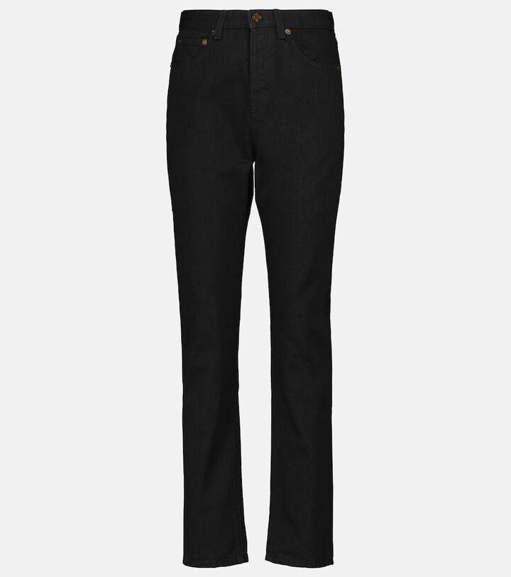 Saint Laurent High-rise slim jeans