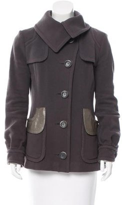 Mackage Double-Breasted Short Coat