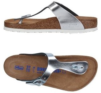 Birkenstock Silver Strap Women's Sandals | ShopStyle