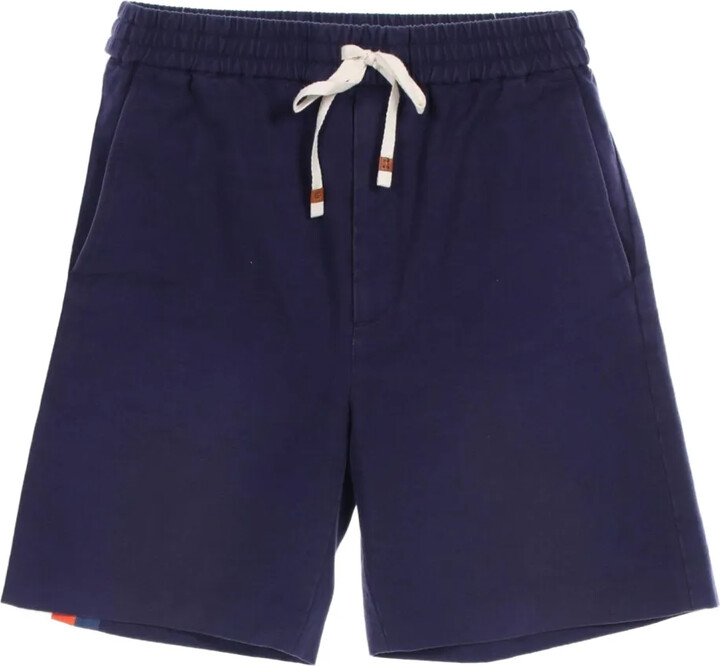 Gucci Pre-Owned 2000s Side-Stripe Track Shorts