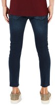 Thumbnail for your product : Topman Men's Raw Edge Crop Skinny Jeans