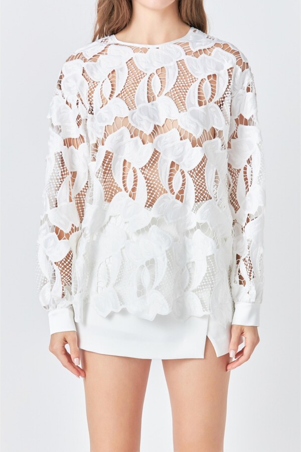 Endless Rose Women's Lace Blouse