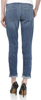 Thumbnail for your product : Fade to Blue Distressed Light-Wash Skinny-Crop Jeans