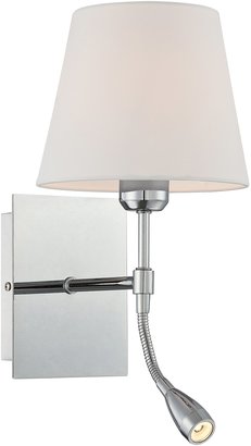 Lite Source Wall Lamp with Fabric Shade