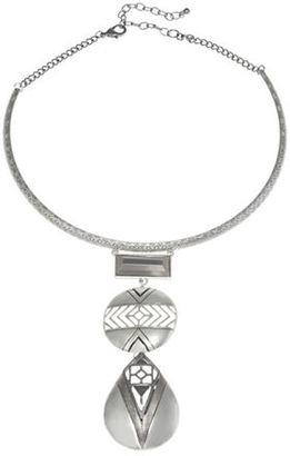 Catherine Stein Triple Pendant Collar Necklace