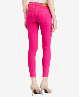 Lauren Ralph Lauren Petite Superstretch Skinny-Fit Cropped Jeans