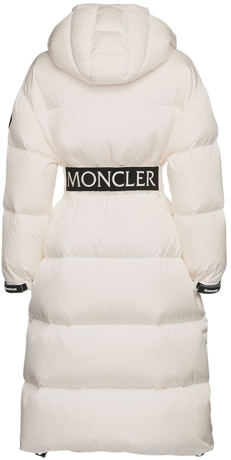 womens white moncler coat