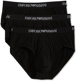 Emporio Armani Men's 3 Pack Cotton Briefs