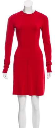 Alaia Long Sleeve Mini Dress