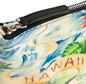 DSQUARED2 Hawaii print pouch
