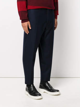 Marni tapered cropped trousers
