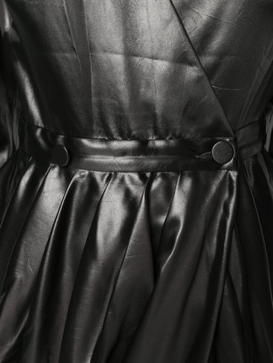 Philosophy di Lorenzo Serafini Wrap Front Mini Dress