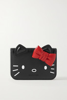 Thumbnail for your product : Balenciaga Hello Kitty Printed Leather Wallet - Black
