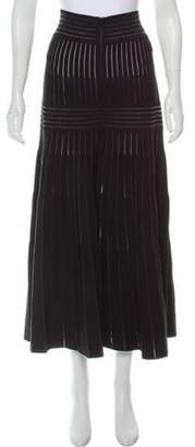 Barbara Casasola Casual Midi Skirt Black Casual Midi Skirt