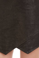 Thumbnail for your product : Mason by Michelle Mason Leather-Front Skirt