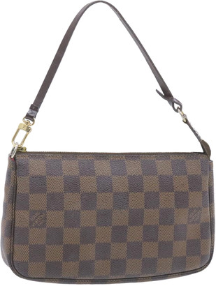 Louis Vuitton Brown Cloth Travel bags