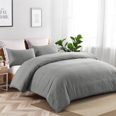 Thumbnail for your product : JML Light-Weight Microfiber Duvet Cover Set with Zipper Closure
